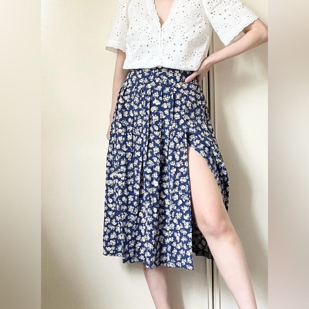 Sézane Alicia Skirt in Cara Print FR 42 / US 10 - Picture 14 of 16